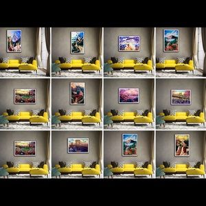 Custom Portrait any topic  😀💜Shipped Via USPS